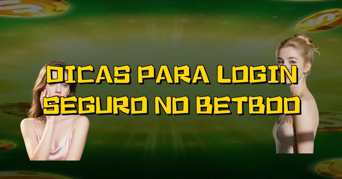 Dicas Para Login Seguro No Betboo Oficial