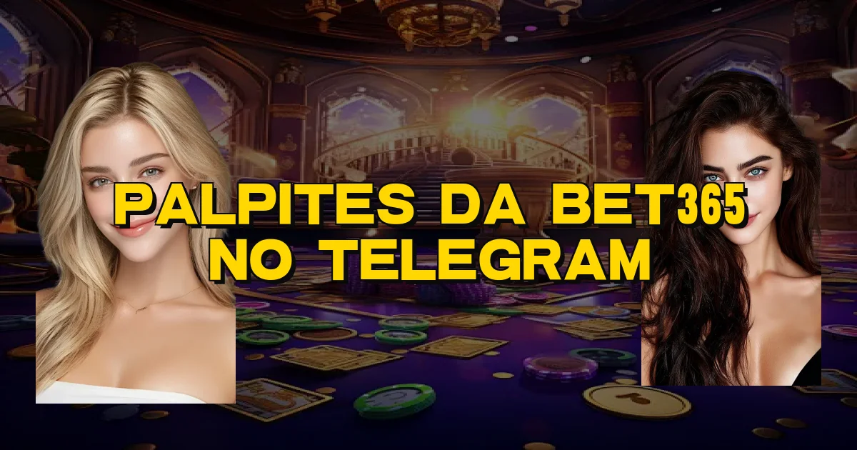 Palpites Da Bet365 No Telegram Oficial